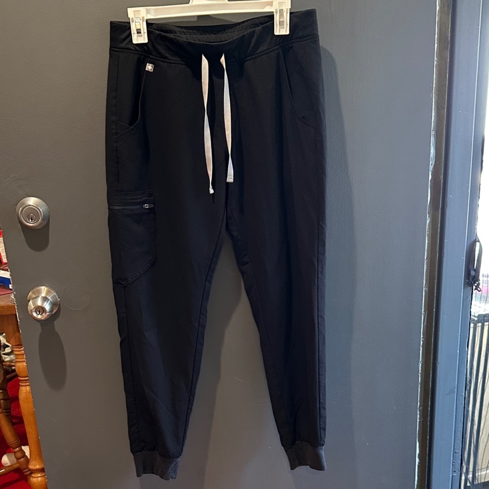 Figs Black Joggers